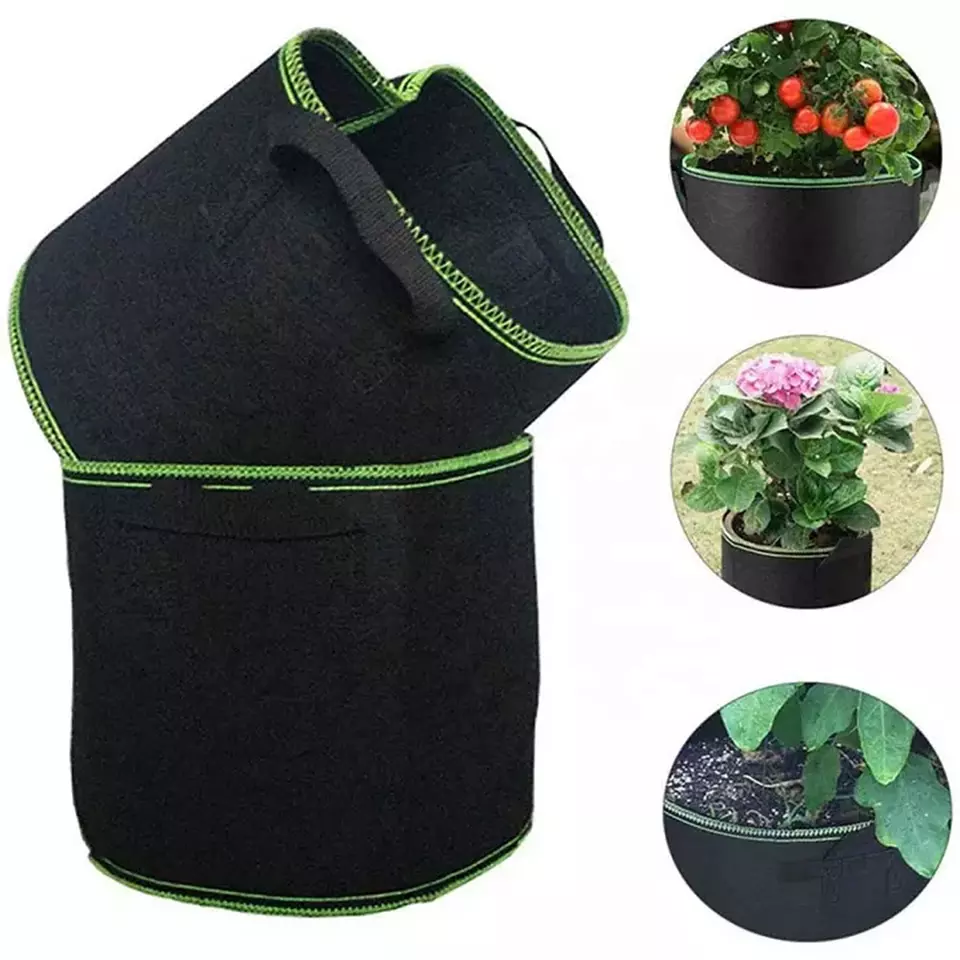 Durable Grow Bags Pot Air-pruning Container Transplant Cuttings Plants